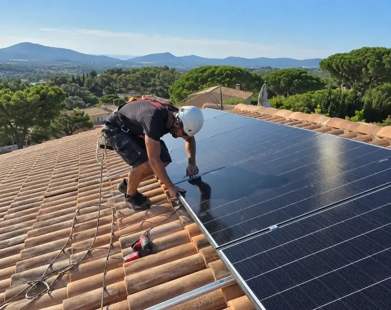 Installateur panneaux solaires Bourneau — pose photovoltaïque sur toiture